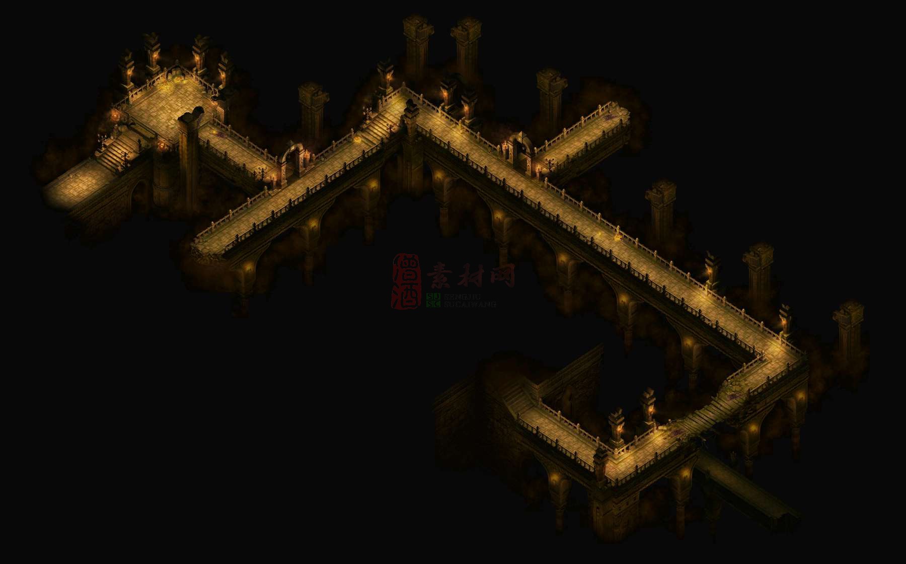精品传奇套路类地图素材20250315A：48-1