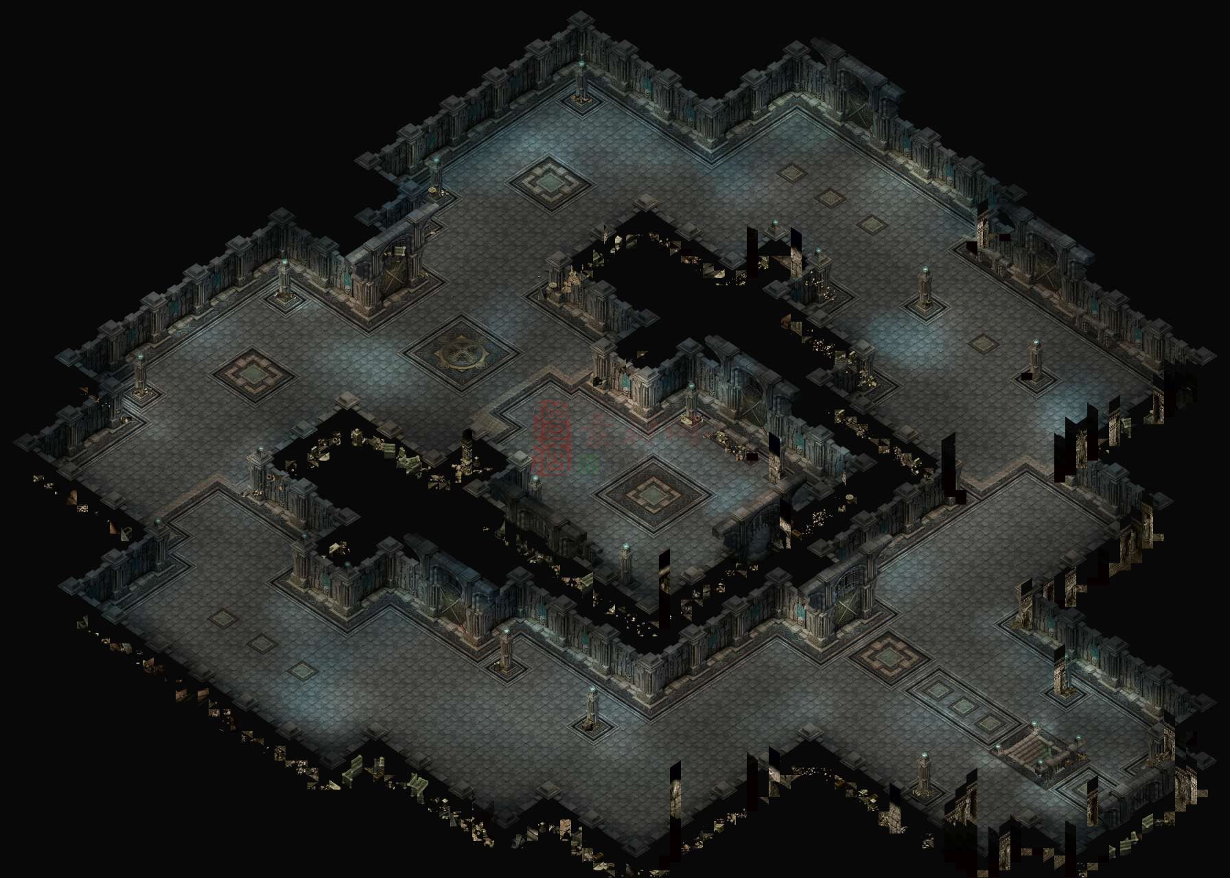 精品传奇套路类地图素材20250315A：33-1