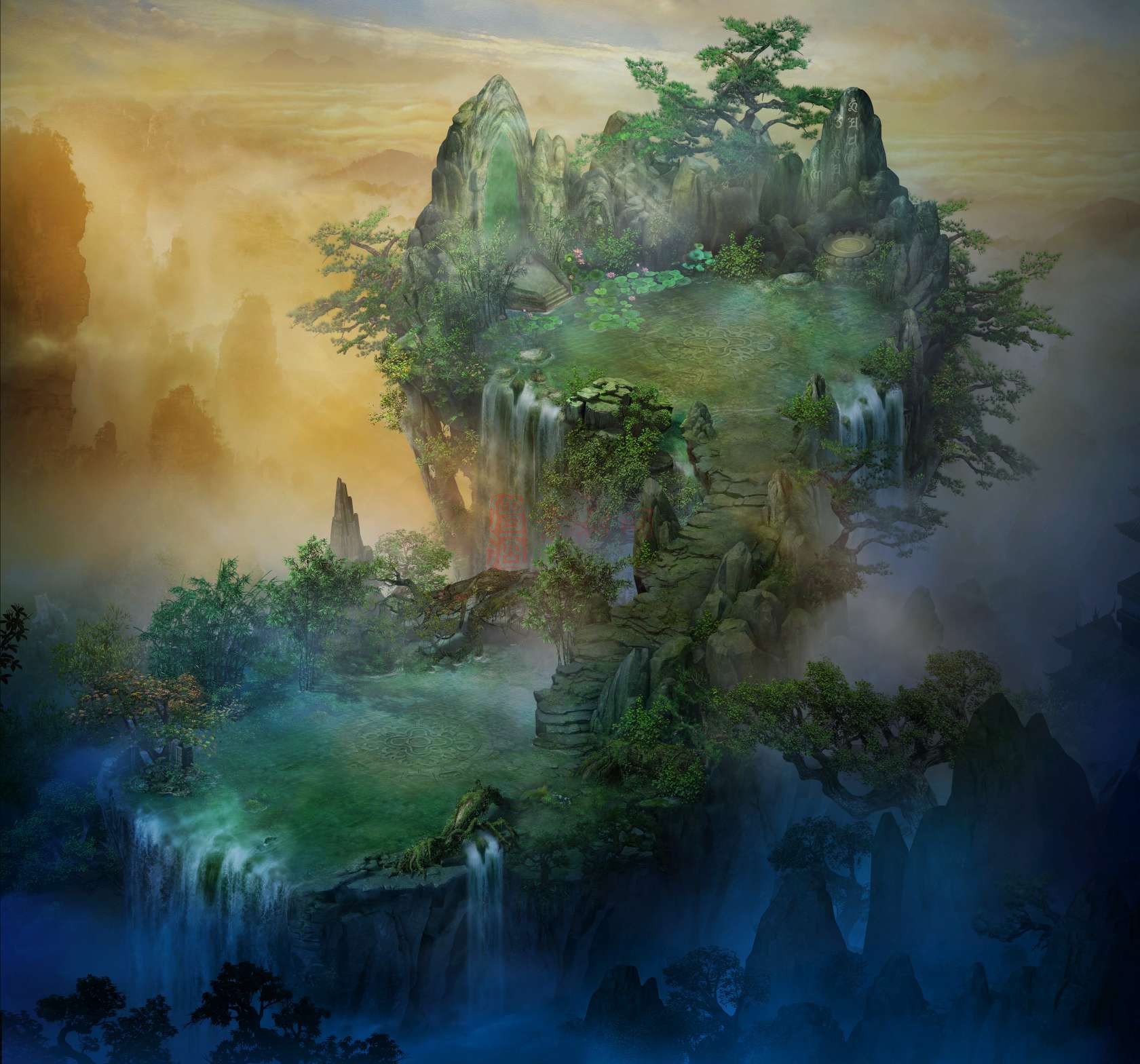 精品传奇真彩系列地图素材20250316A：74-1
