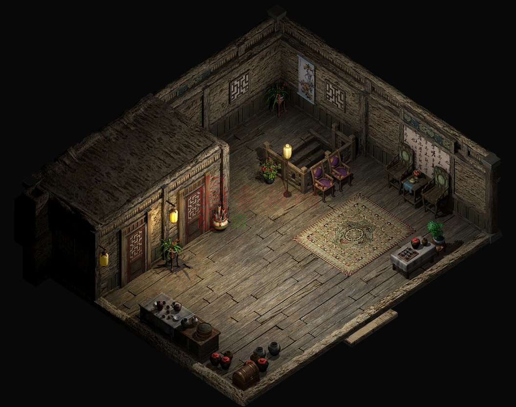 精品传奇真彩系列地图素材20250316A：43-1
