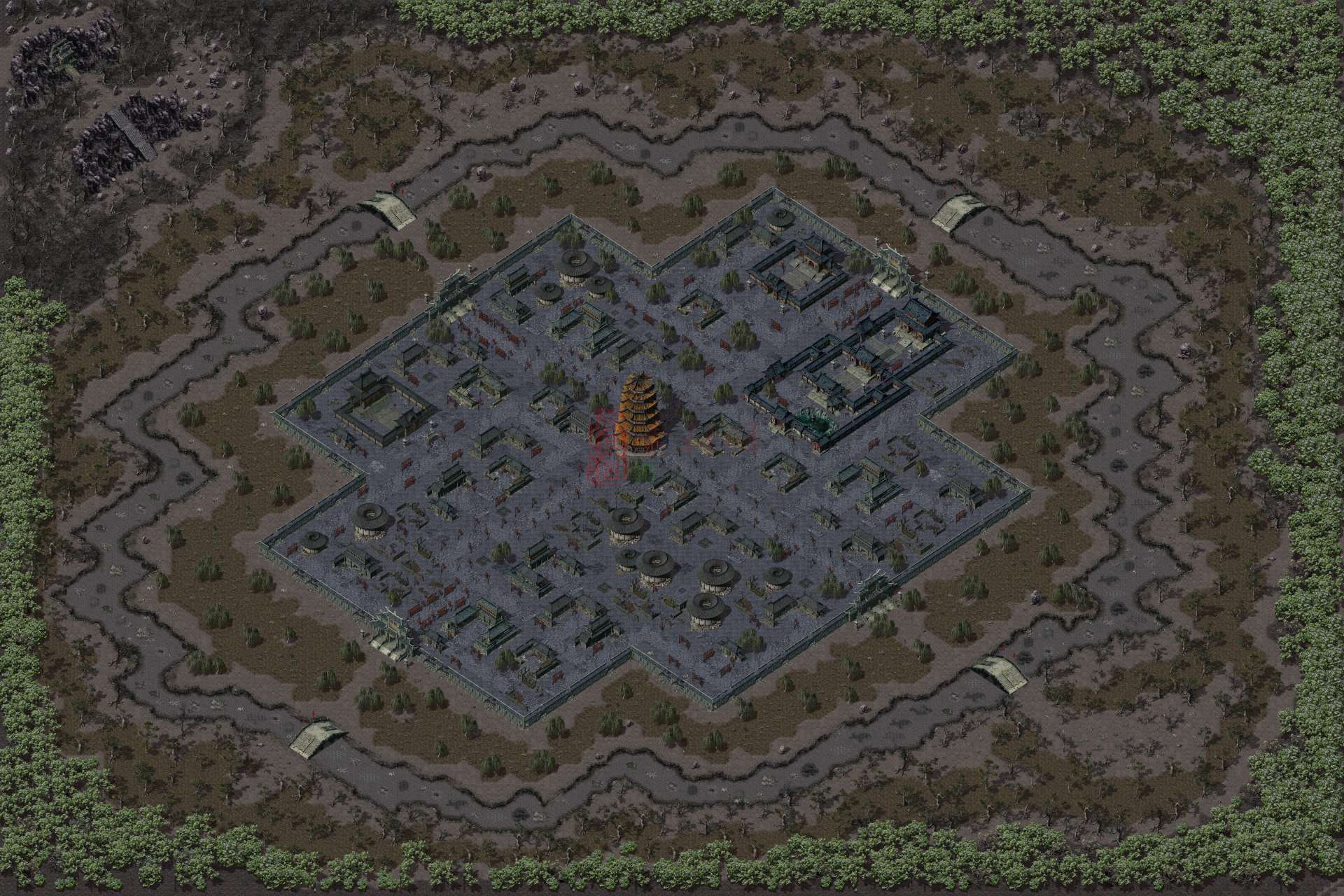 精品传奇真彩系列地图素材20250316A：34-1