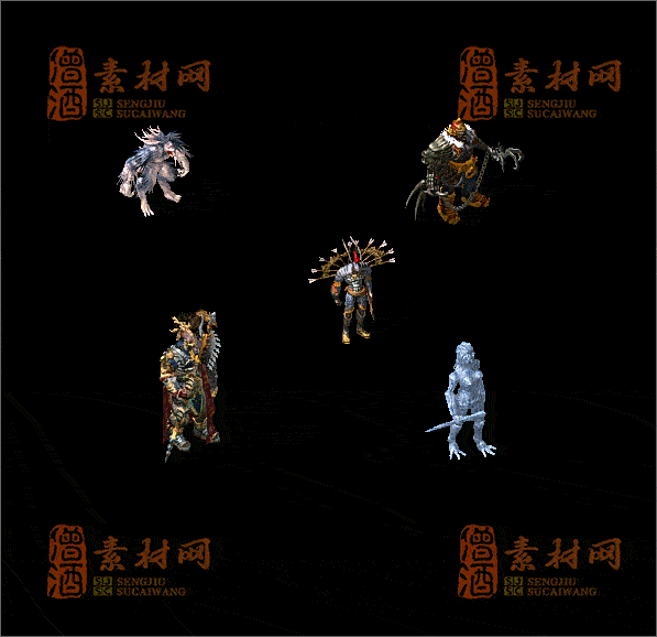 精品传奇怪物素材20250319A：110-1