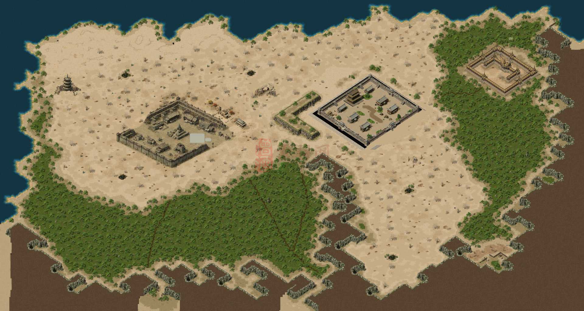 精品传奇真彩地图素材20250320A：1-1