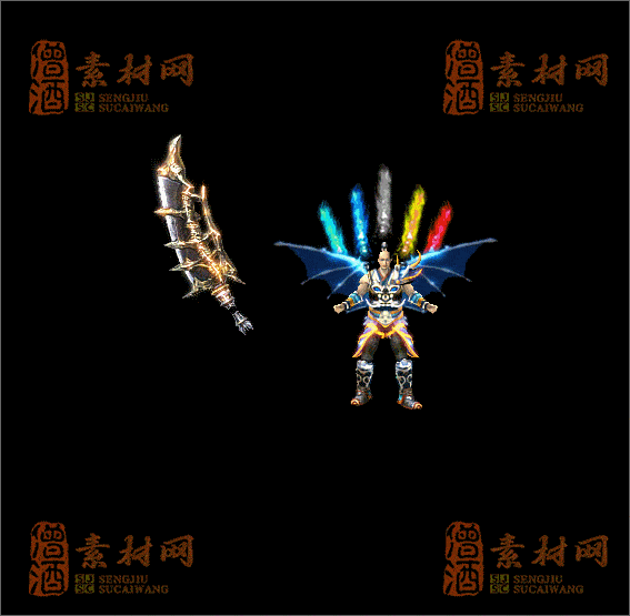 精品传奇特效剑甲素材20250321A：93-1