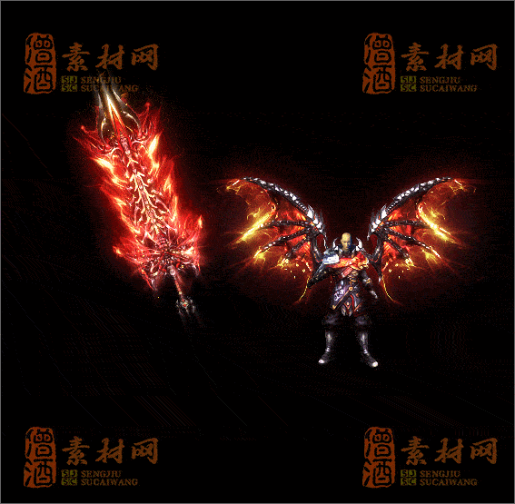 精品传奇特效剑甲素材20250321A：75-1