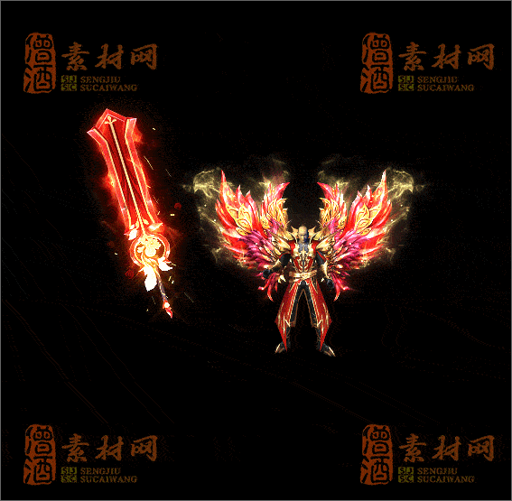 精品传奇特效剑甲素材20250321A：66-1