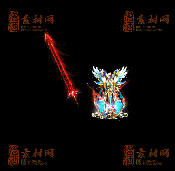 精品传奇特效剑甲素材20250321A：22-1