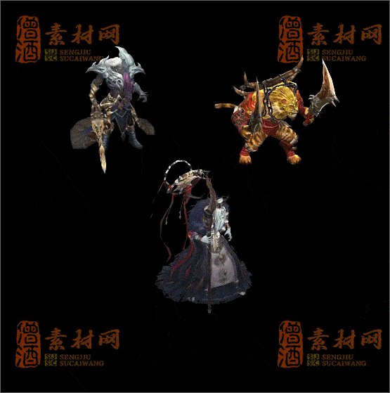 精品传奇怪物素材20250323A：9-1