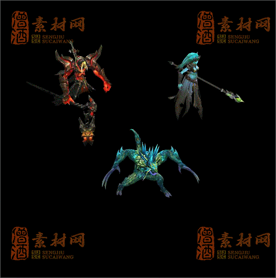 精品传奇怪物素材20250323A：8-1