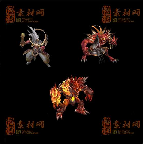 精品传奇怪物素材20250323A：6-1