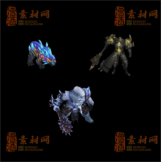 精品传奇怪物素材20250323A：5-1