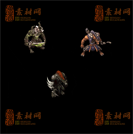 精品传奇怪物素材20250323A：42-1