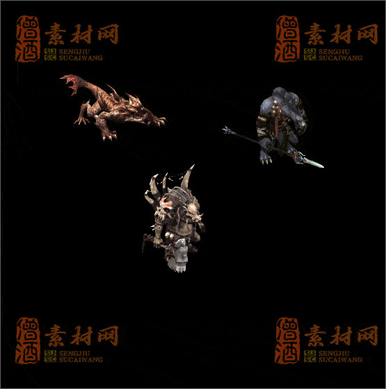 精品传奇怪物素材20250323A：41-1