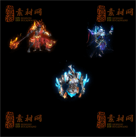 精品传奇怪物素材20250323A：2-1