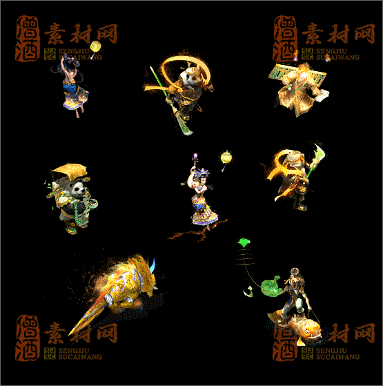 精品传奇怪物素材20250323A：109-1