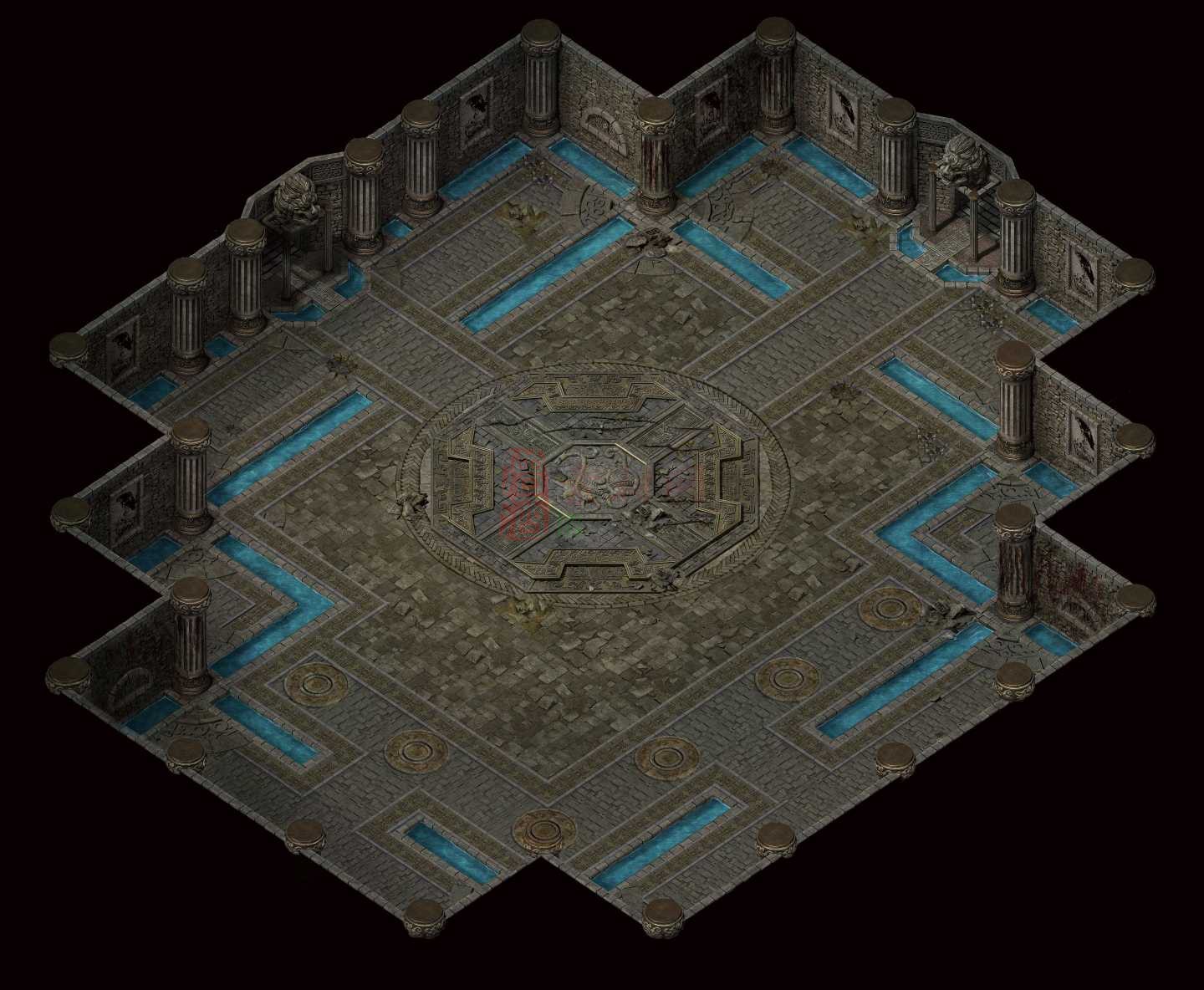 精品传奇真彩地图素材20250325A：34-1