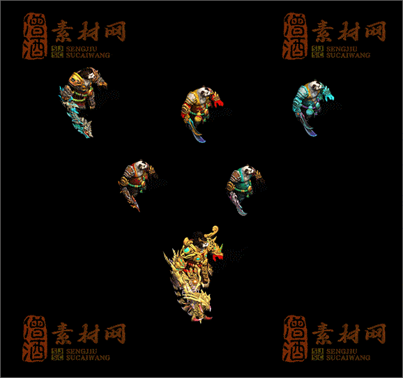 精品传奇怪物素材20250325A：65-1
