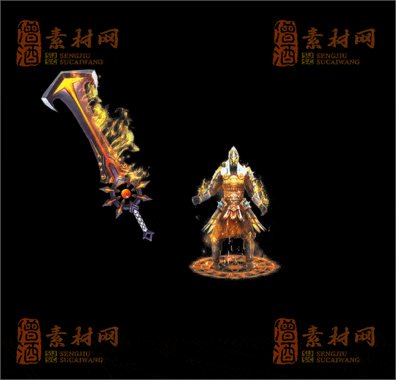 精品传奇剑甲特效素材20250328A：91-1