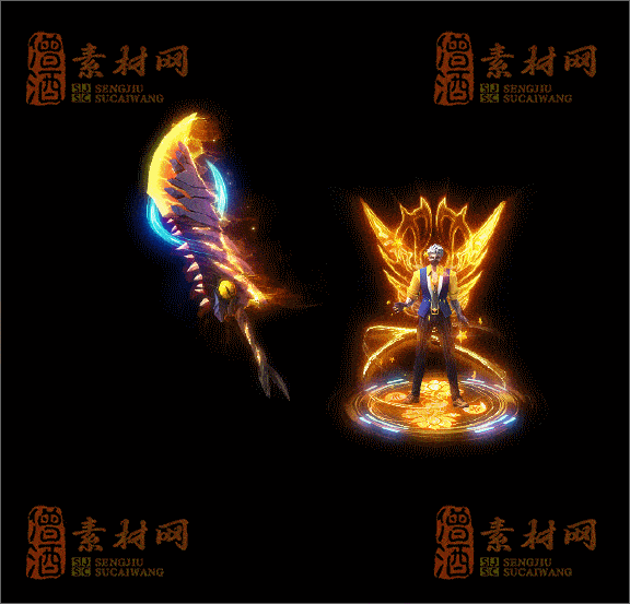 精品传奇剑甲特效素材20250328A：180-1