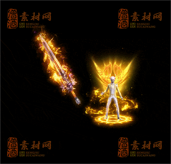 精品传奇剑甲特效素材20250328A：181-1