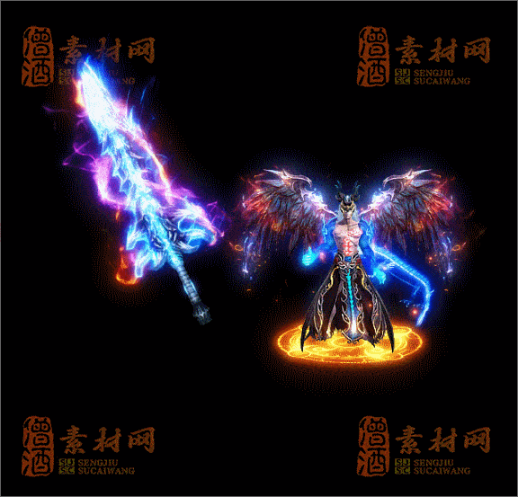 精品传奇剑甲特效素材20250328A：137-1