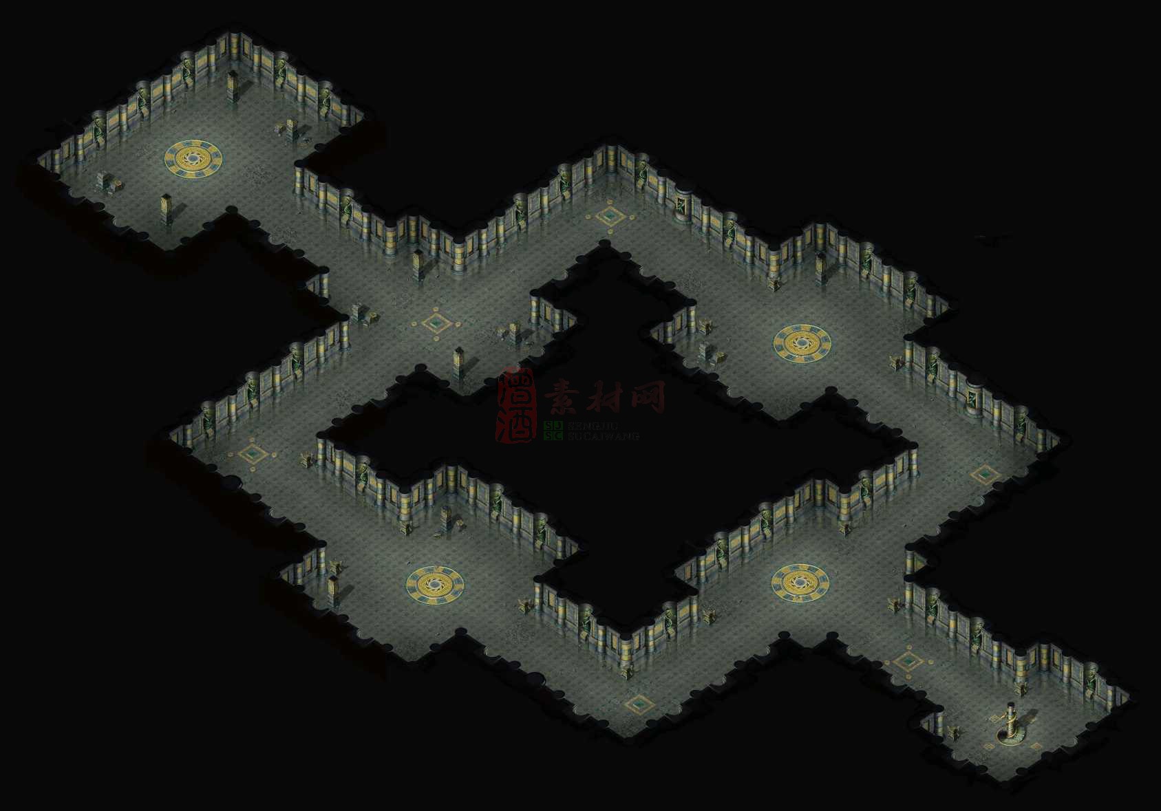 精品传奇地图系列套图素材20250328A：1-1