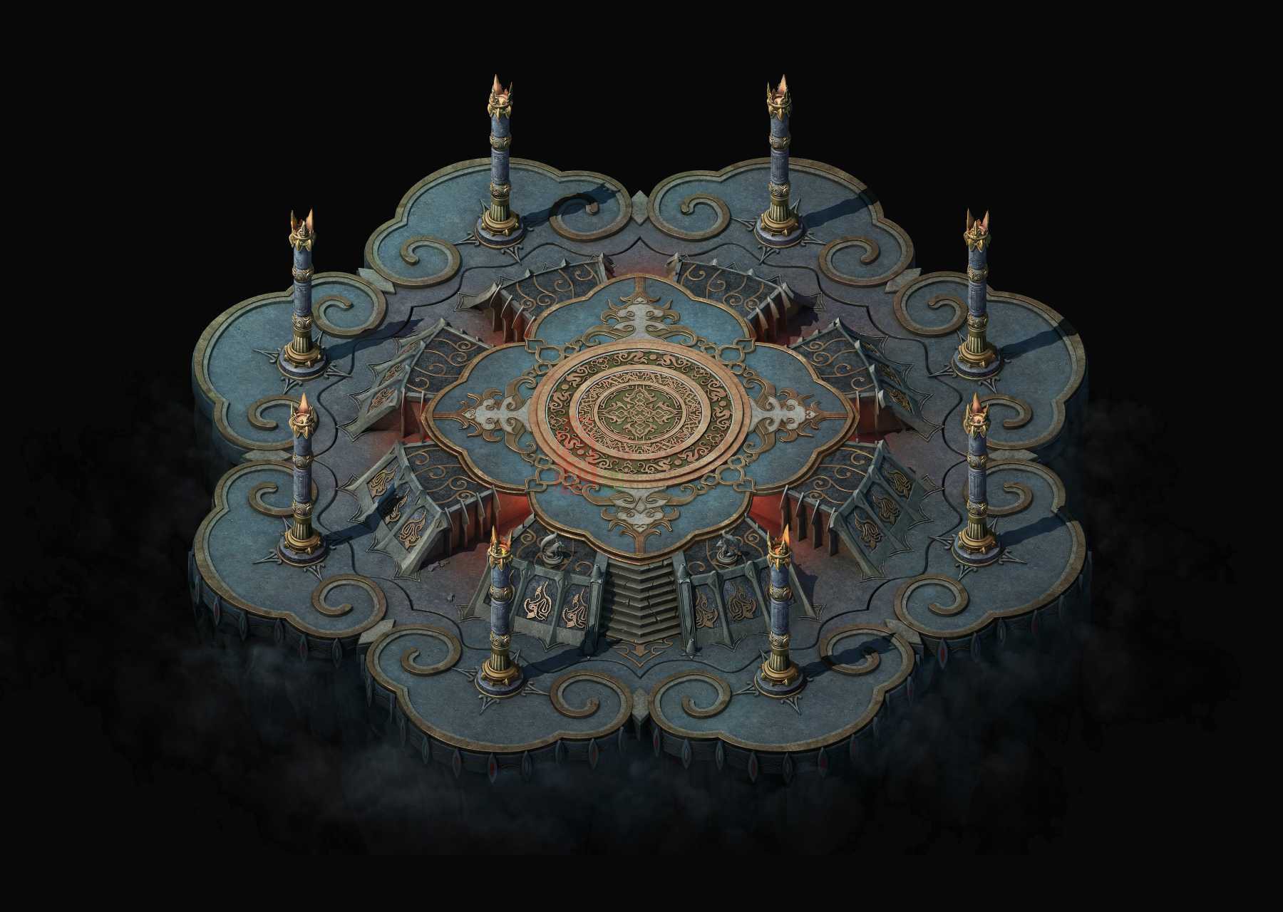 精品传奇真彩地图素材20250328B：93-1