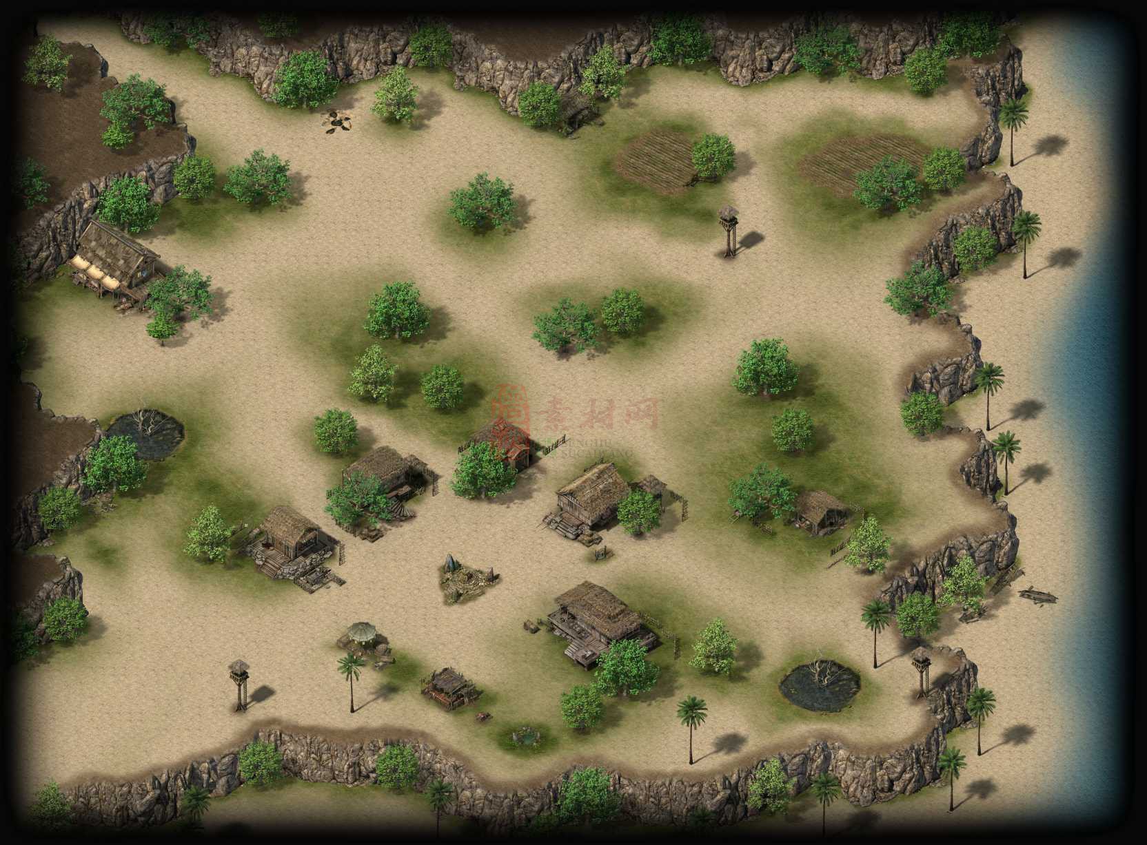 精品传奇真彩地图素材20250328B：53-1