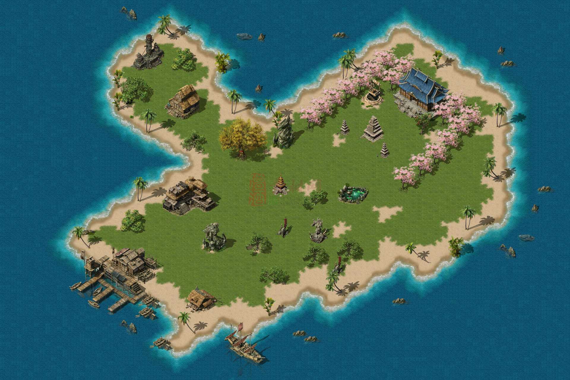 精品传奇真彩地图素材20250328B：35-1