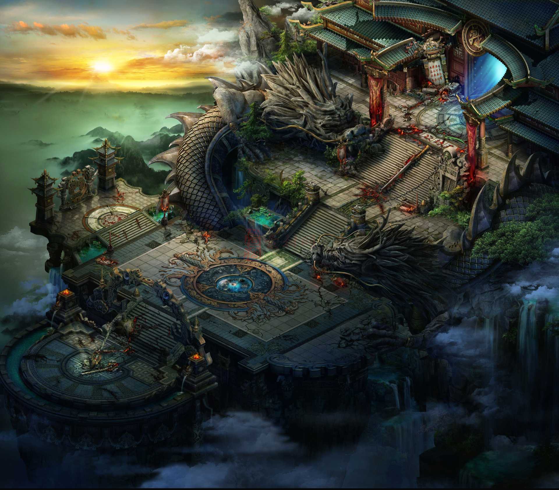 精品传奇真彩地图素材20250328B：312-1