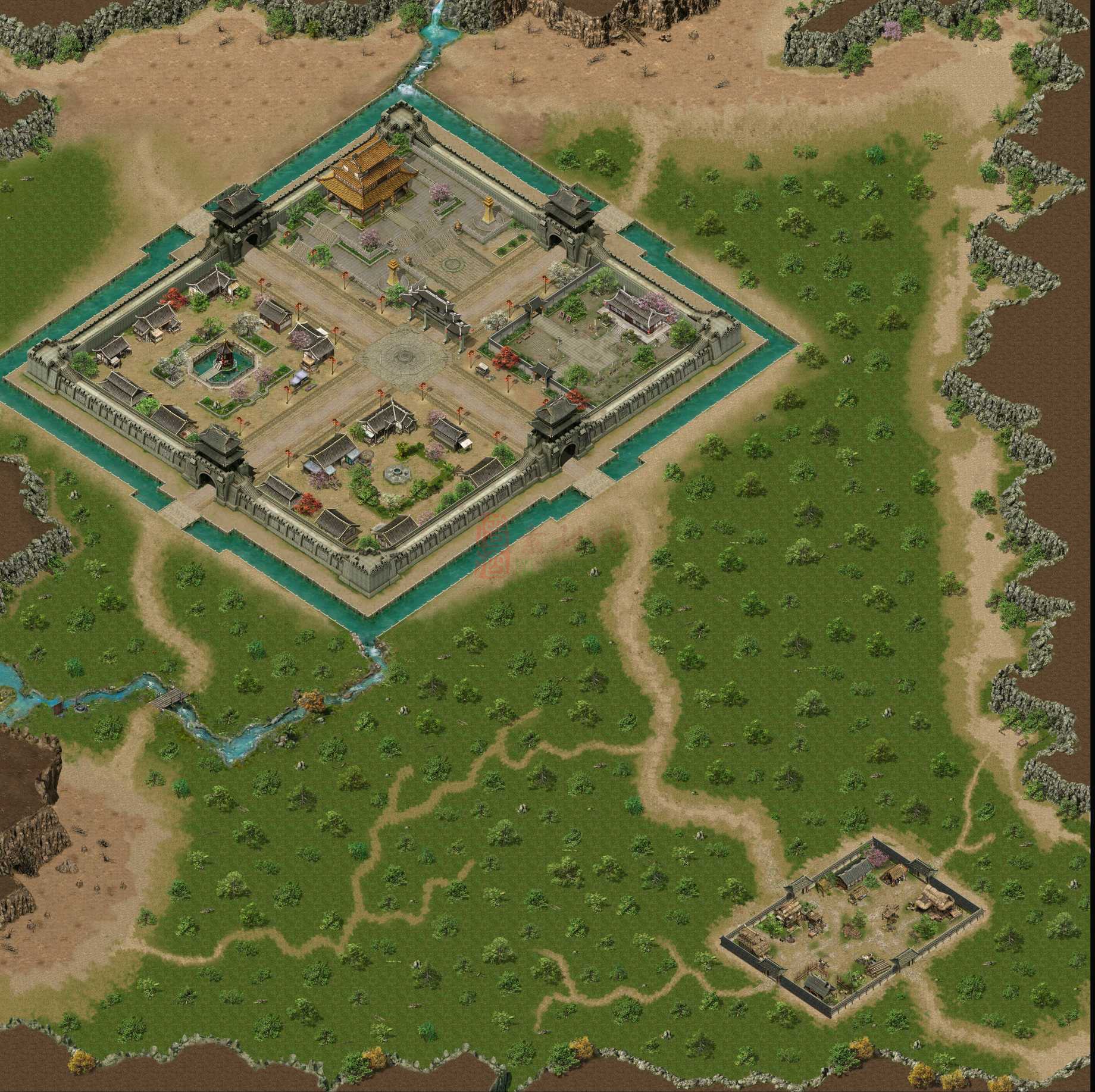 精品传奇真彩地图素材20250328B：204-1