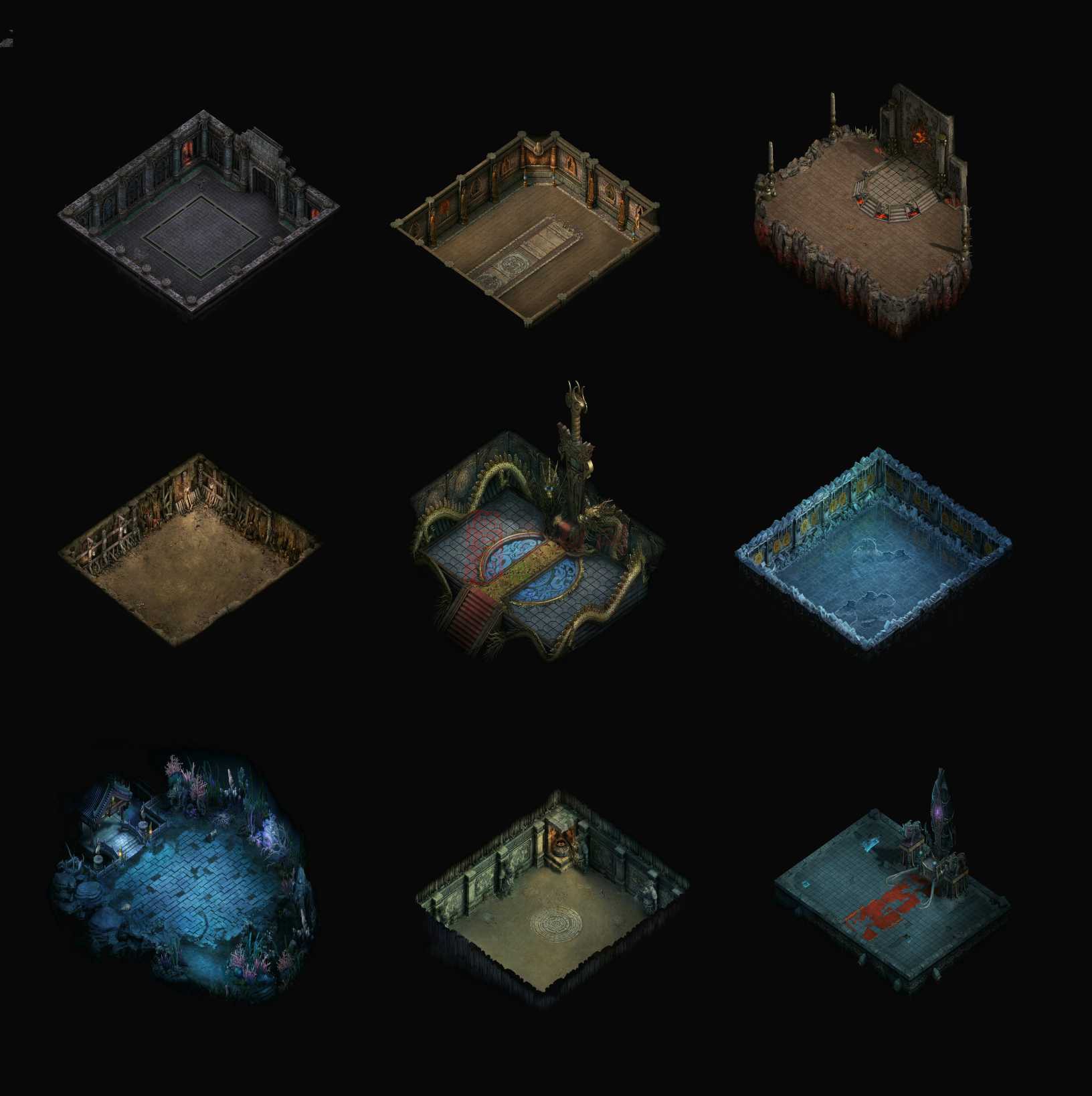 精品传奇真彩地图素材20250328B：111-1