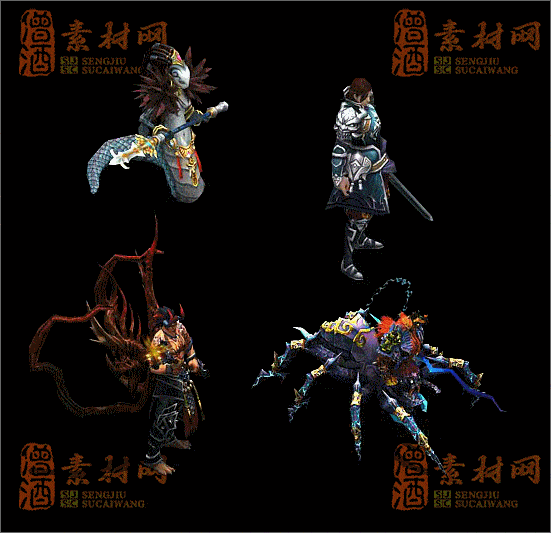 精品传奇怪物素材20250331A：98-1