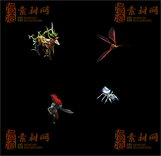 精品传奇怪物素材20250331A：65-1