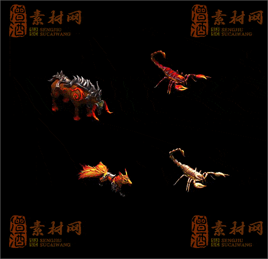精品传奇怪物素材20250331A：63-1