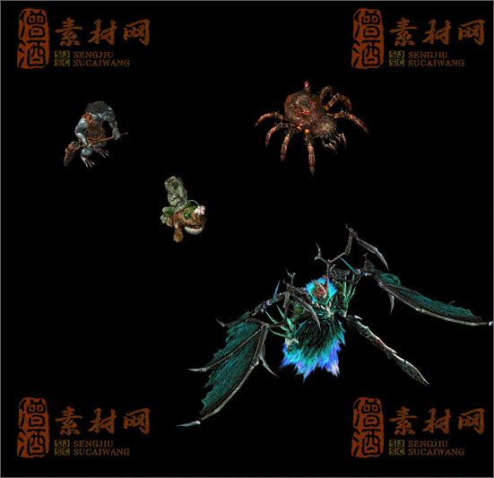 精品传奇怪物素材20250331A：60-1