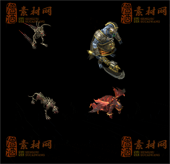 精品传奇怪物素材20250331A：59-1