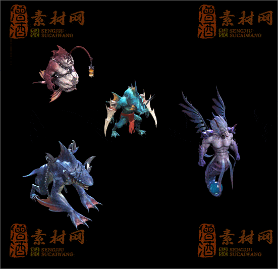 精品传奇怪物素材20250331A：52-1