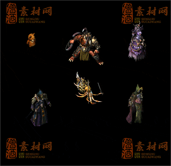精品传奇怪物素材20250331A：135-1