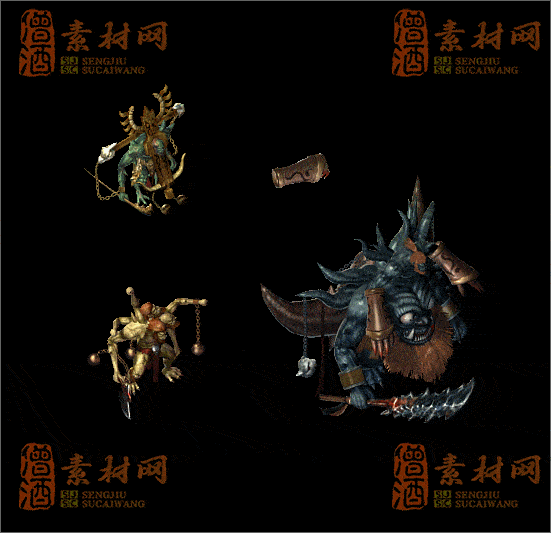 精品传奇怪物素材20250331A：129-1