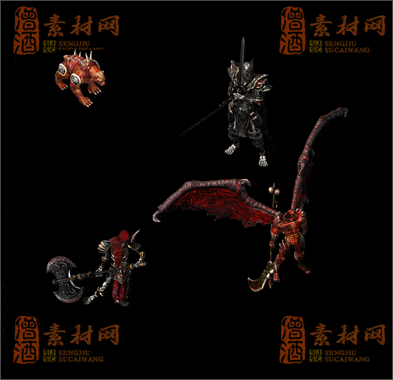 精品传奇怪物素材20250331A：127-1