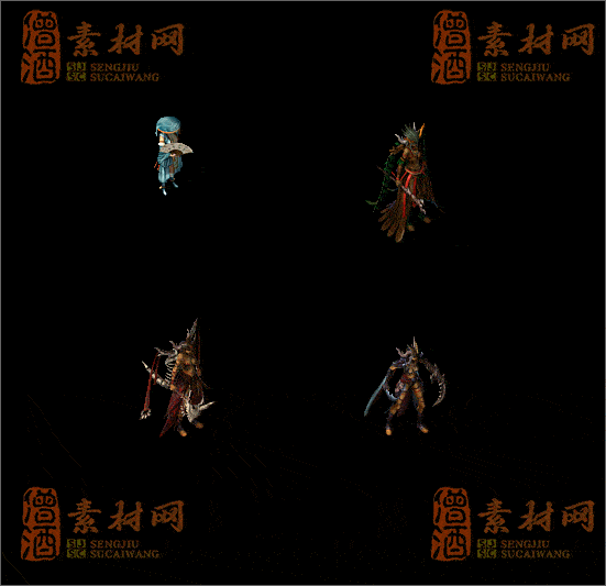 精品传奇怪物素材20250331A：128-1