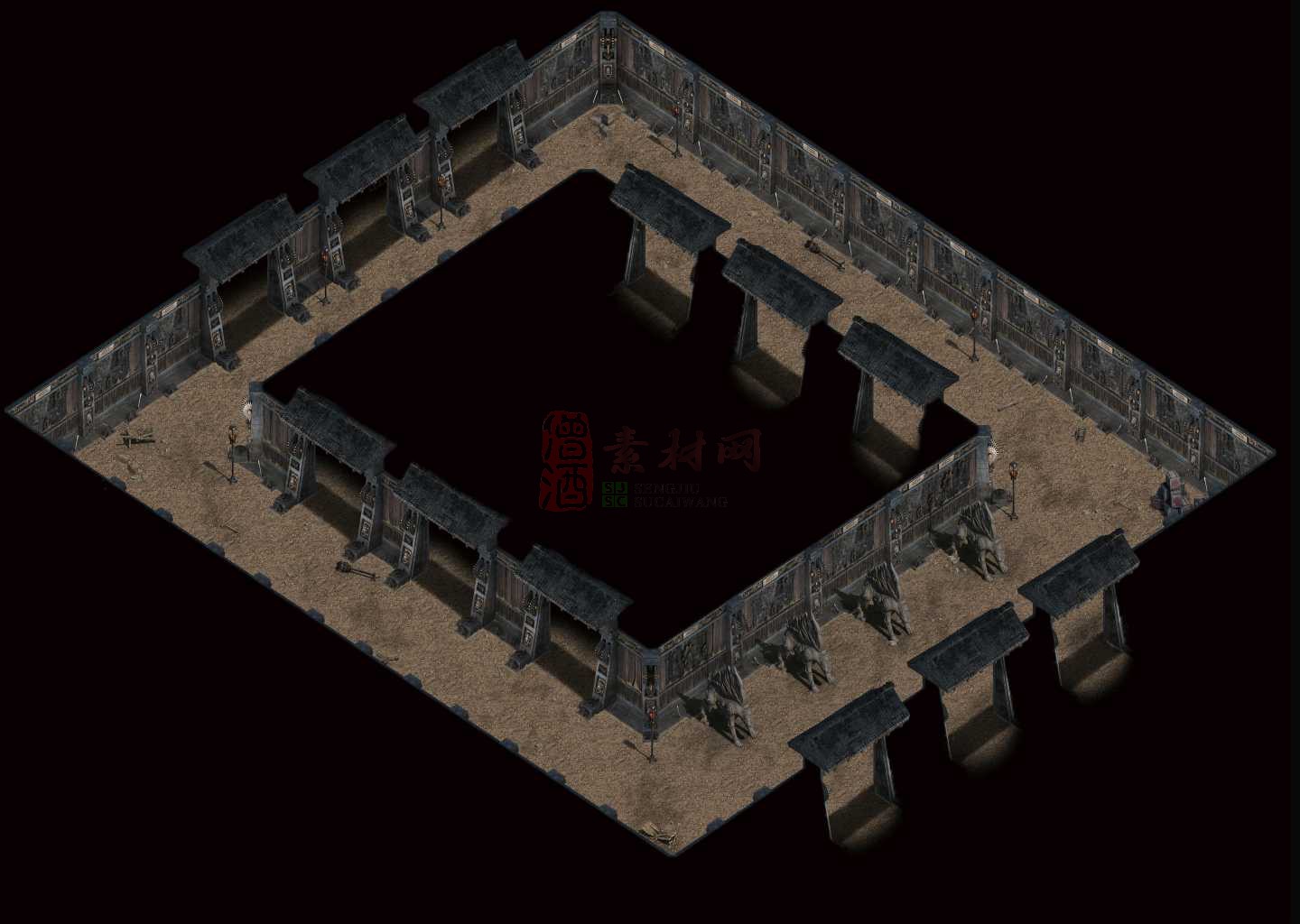精品传奇地图系列套图素材20250402A：78-1