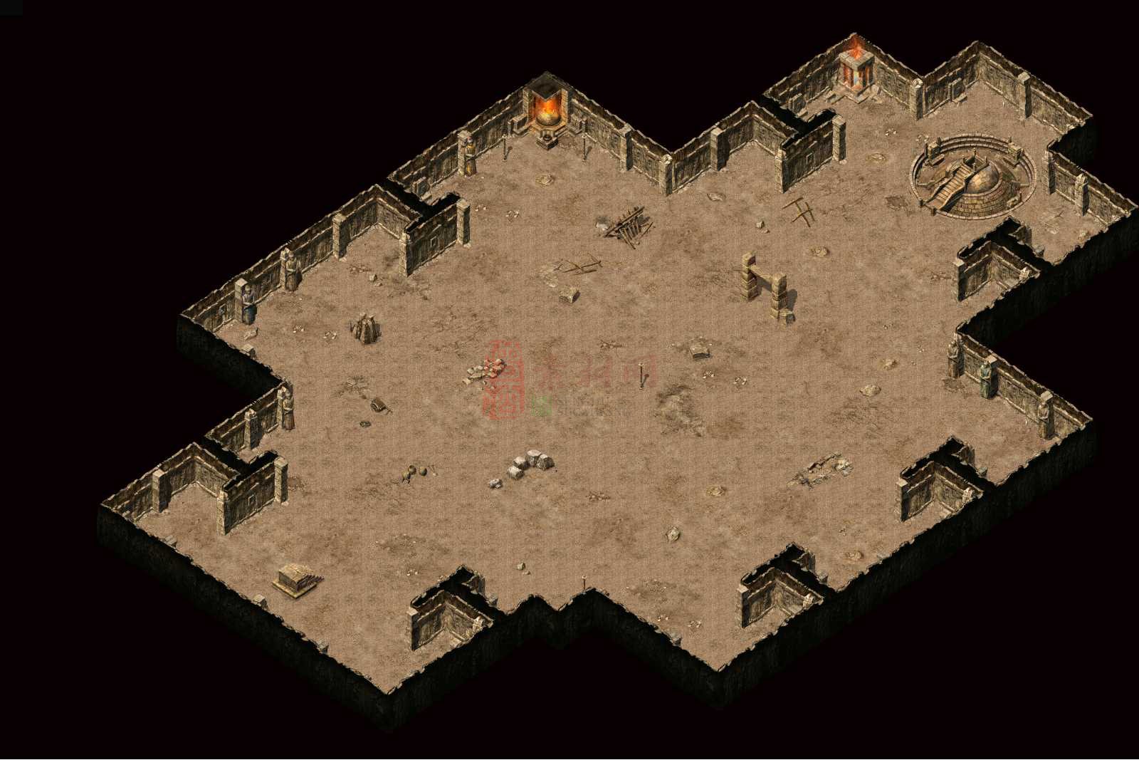 精品传奇真彩地图素材20250402B：9-1