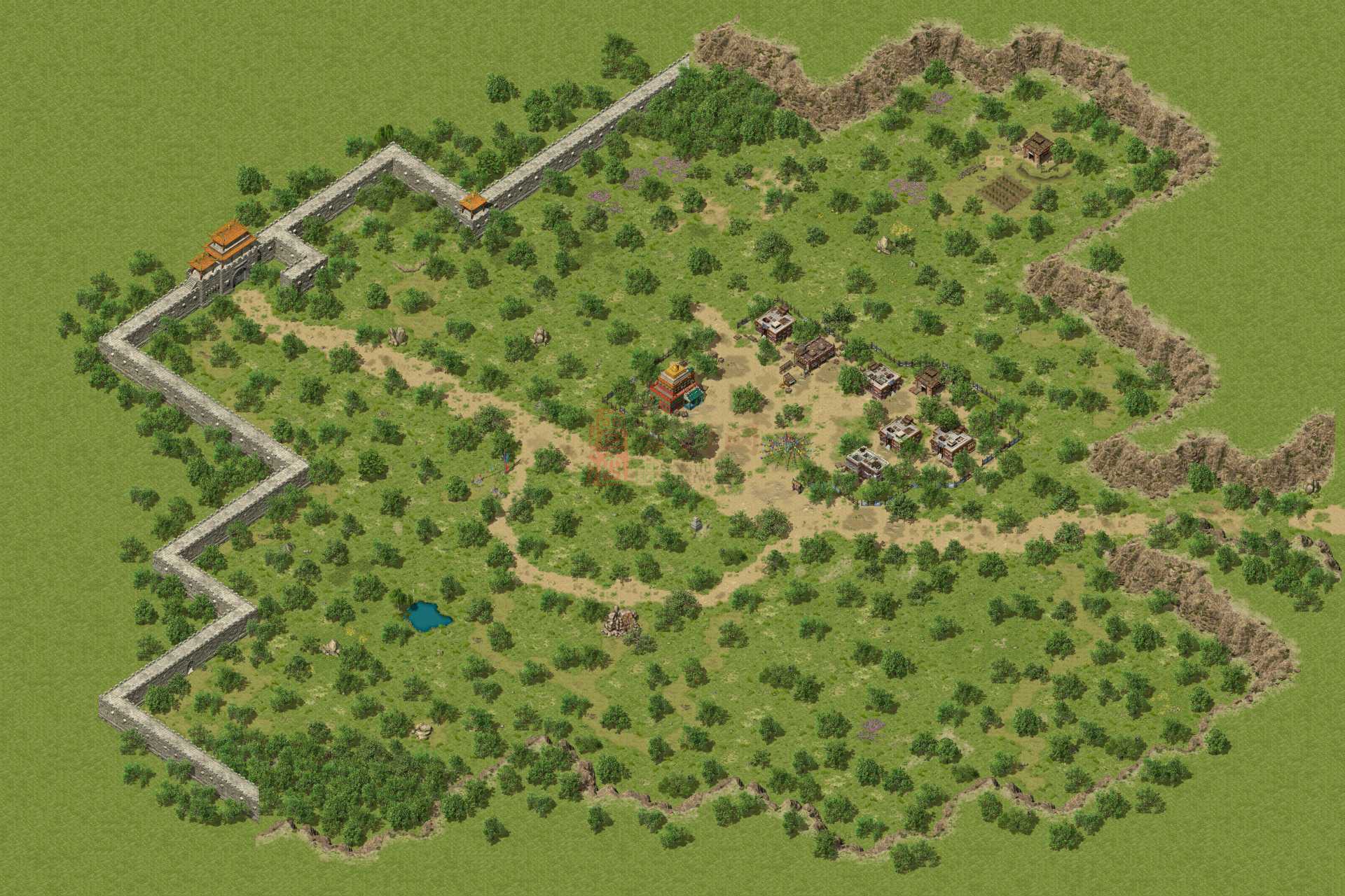 精品传奇真彩地图素材20250402B：54-1