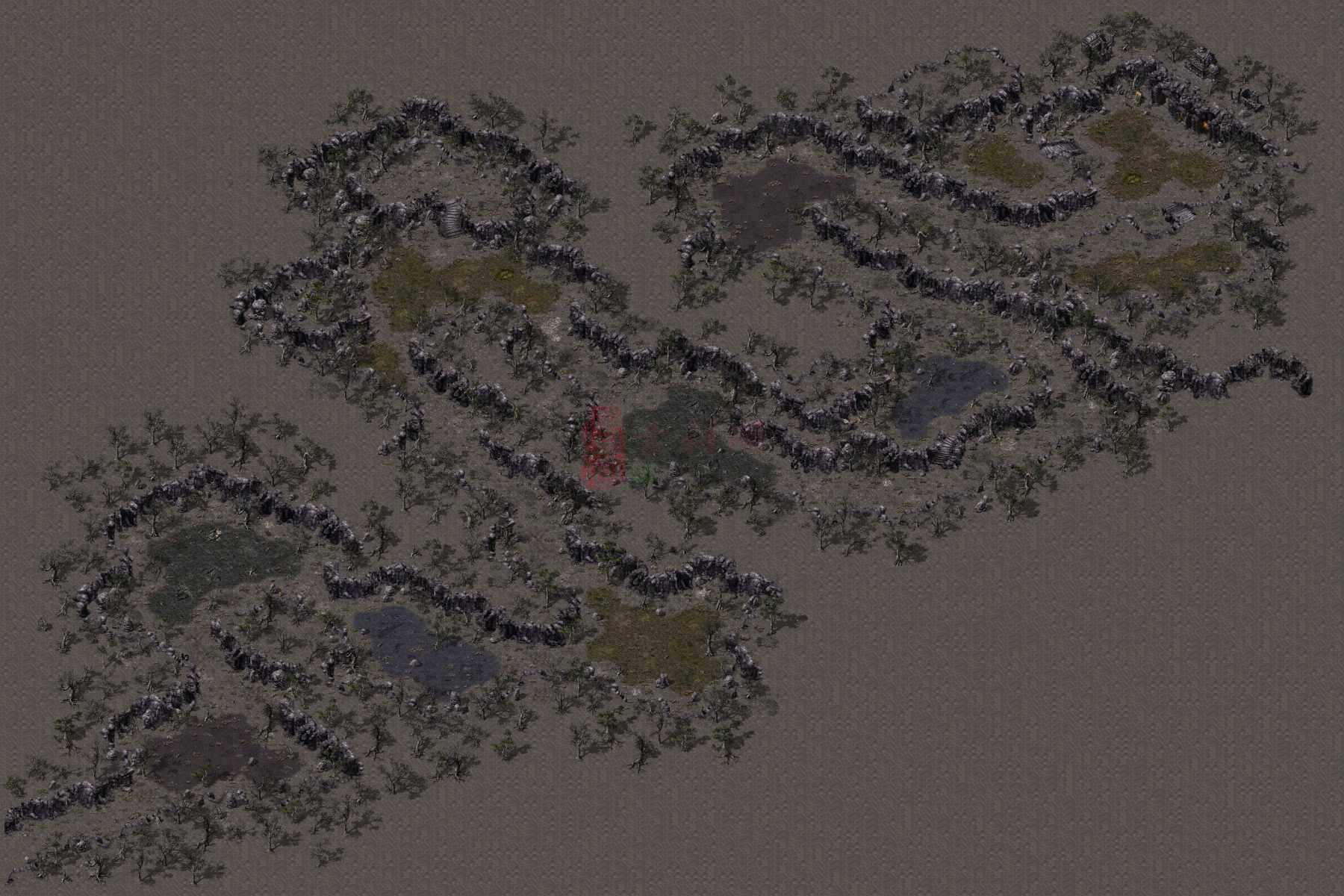 精品传奇真彩地图素材20250402B：34-1