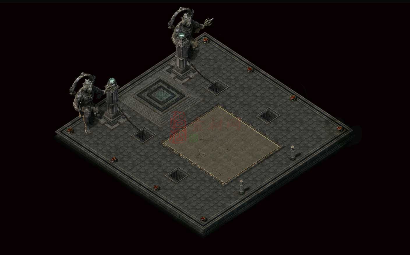 精品传奇真彩地图素材20250402B：258-1