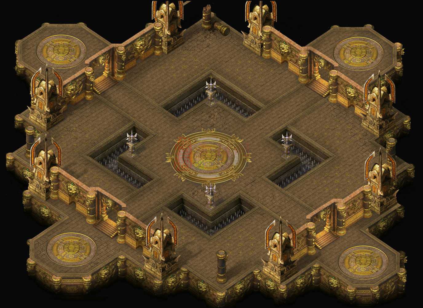 精品传奇真彩地图素材20250402B：239-1