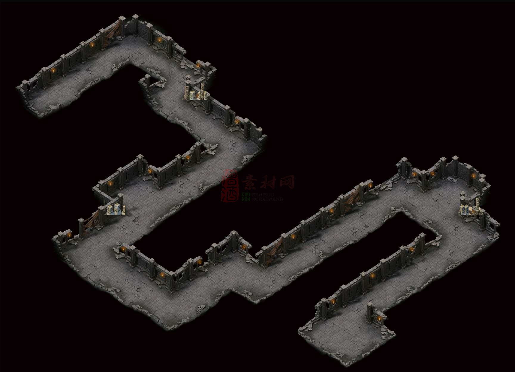 精品传奇真彩地图素材20250402B：207-1