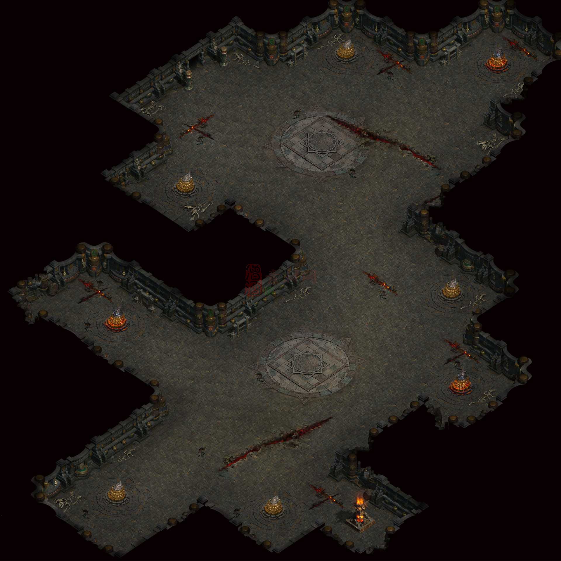 精品传奇真彩地图素材20250402B：206-1